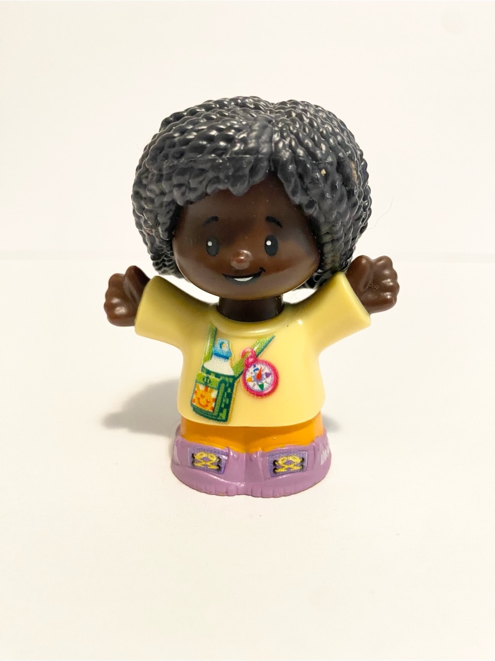 Little People School Girl Figure Dark Skin Dollhouse Fisher Price 4/$20 🛑